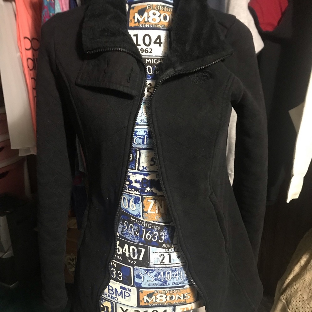 North face pea coat
